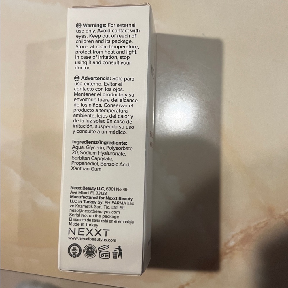 NWT Nexxt Hyaluronic acid serum - Picture 3 of 4
